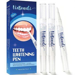 VieBeauti Teeth Whitening Pen(3 Pcs), 30+ Uses, Effective, Painless